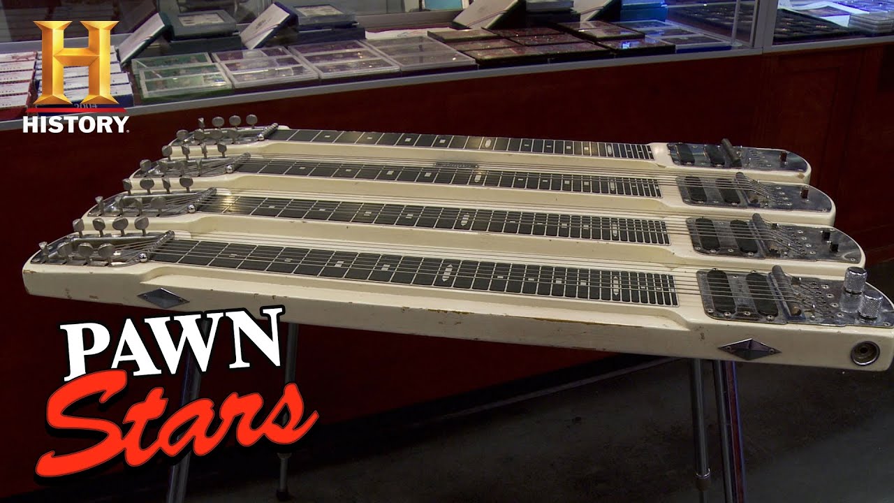 A Custom Fender Steel Guitar Impresses Corey (Season 13) | Pawn Stars