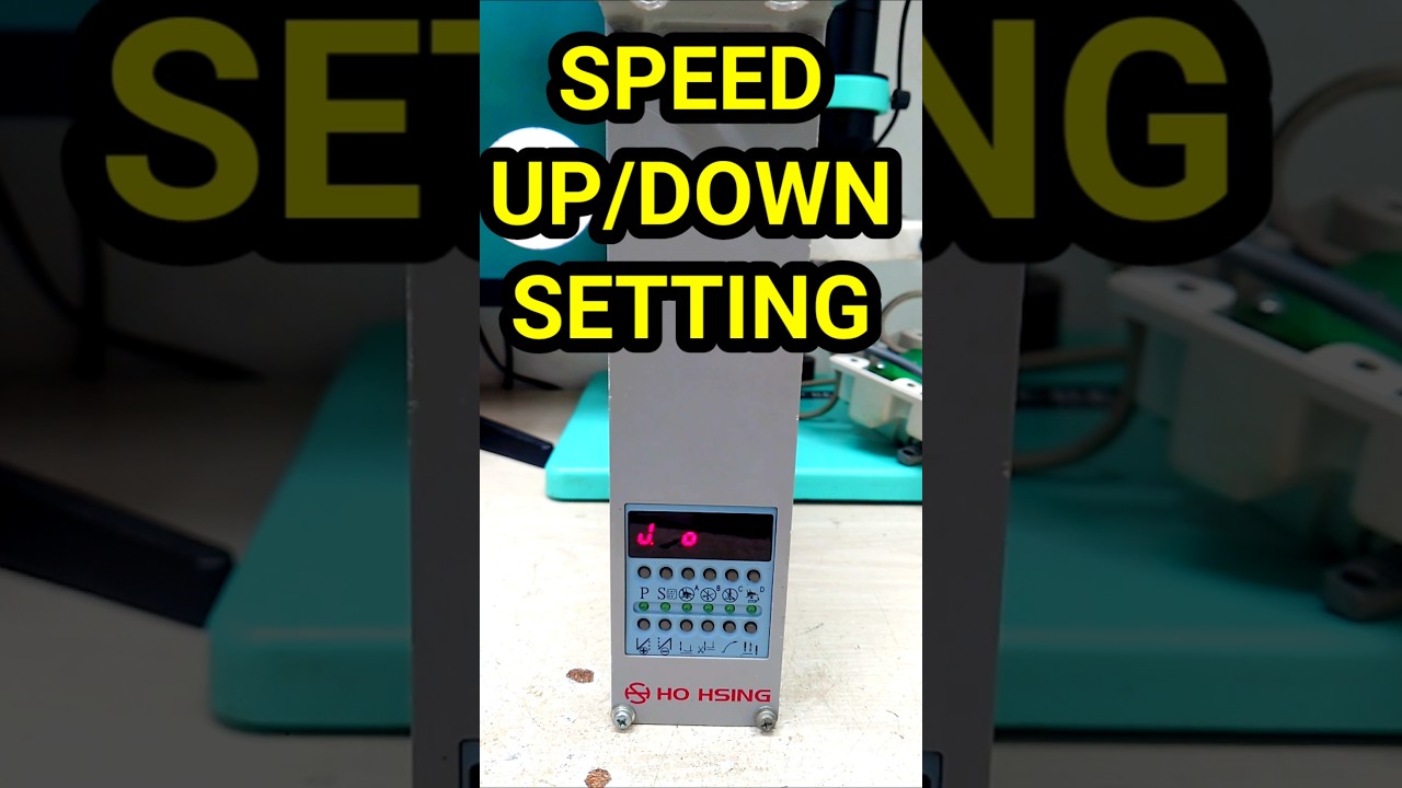 SPEED LOCK &UNLOCK HO HSING TYPE i 60-6-DW-220 | sewing machine speed lock & unlock,