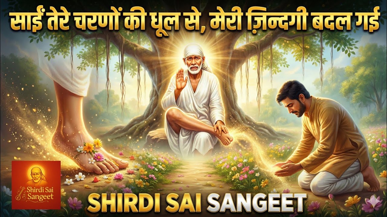 साईं तेरे चरणों की धूल से, मेरी ज़िन्दगी बदल गई | शिर्डी साईं भक्ति | #ShirdiSaiSangeet