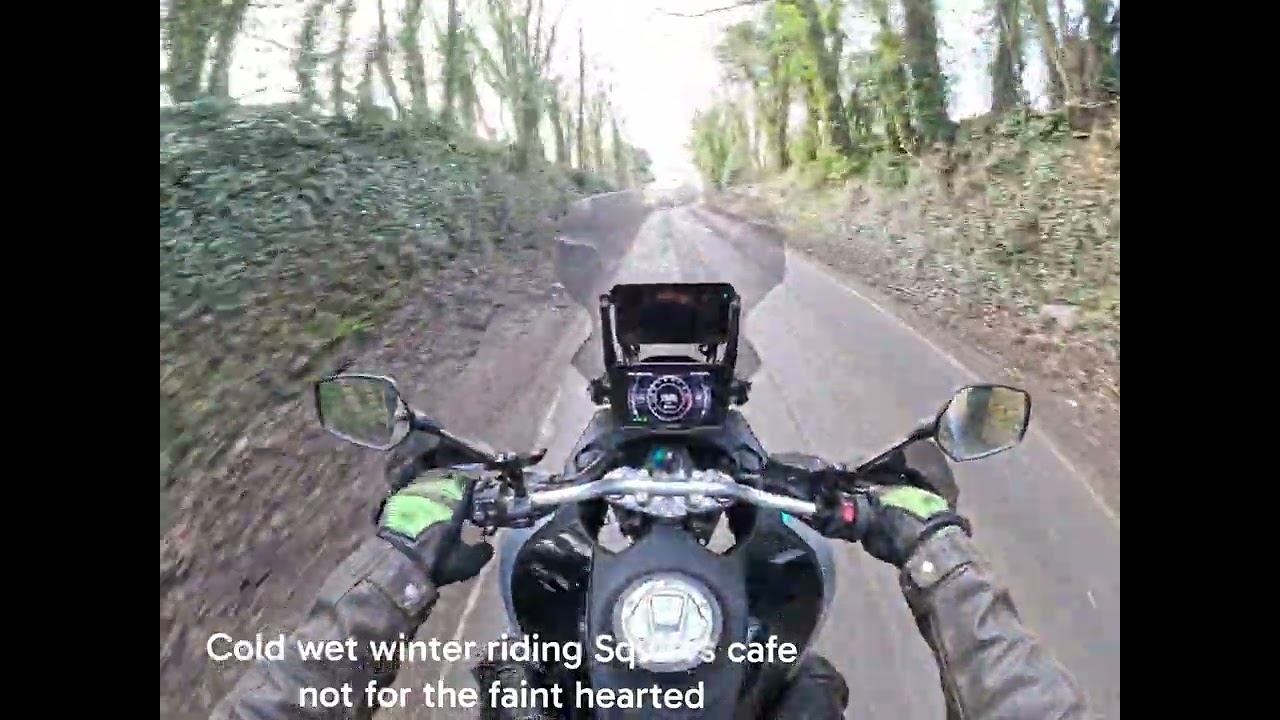 Cold wet trip to Sherburn Where's all the bikes ha