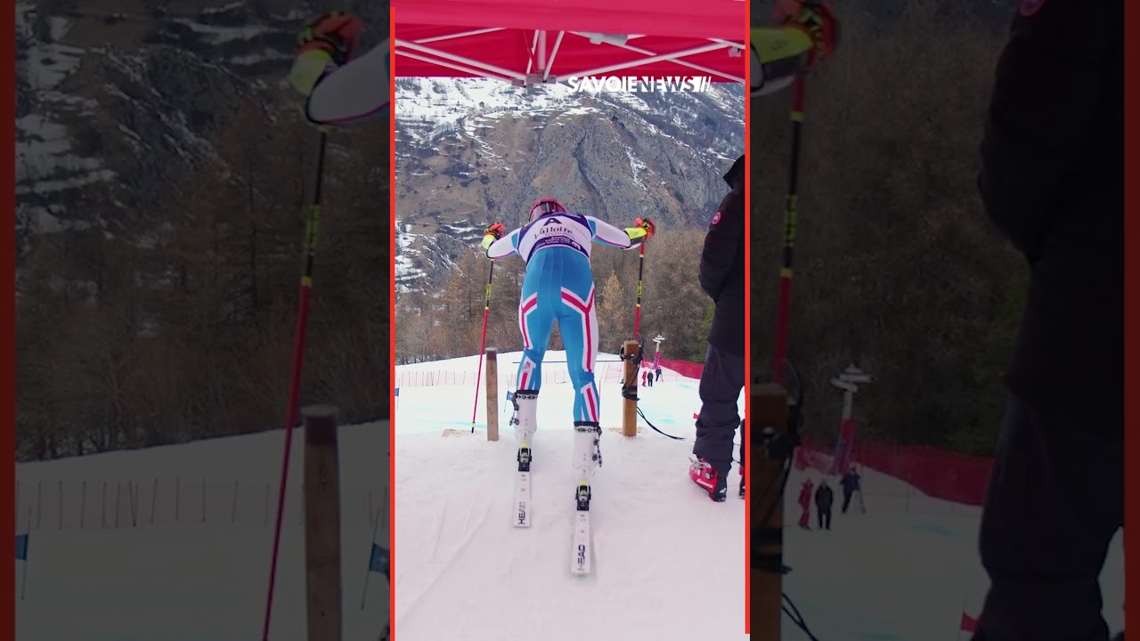 ⛷️ Coupe d’Europe FIS : Valloire accueille l’élite montante du ski