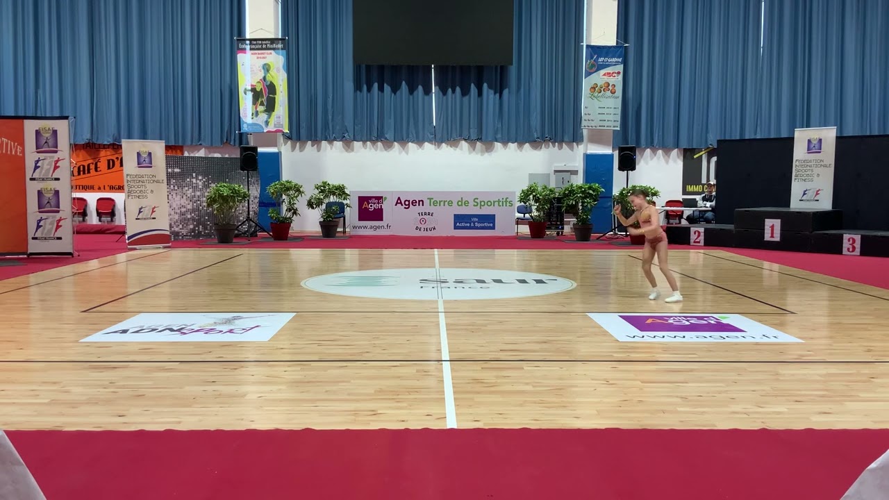 AEROBIC Novice Cadet SF - ALEXANDRE Thaïs (GSA47)