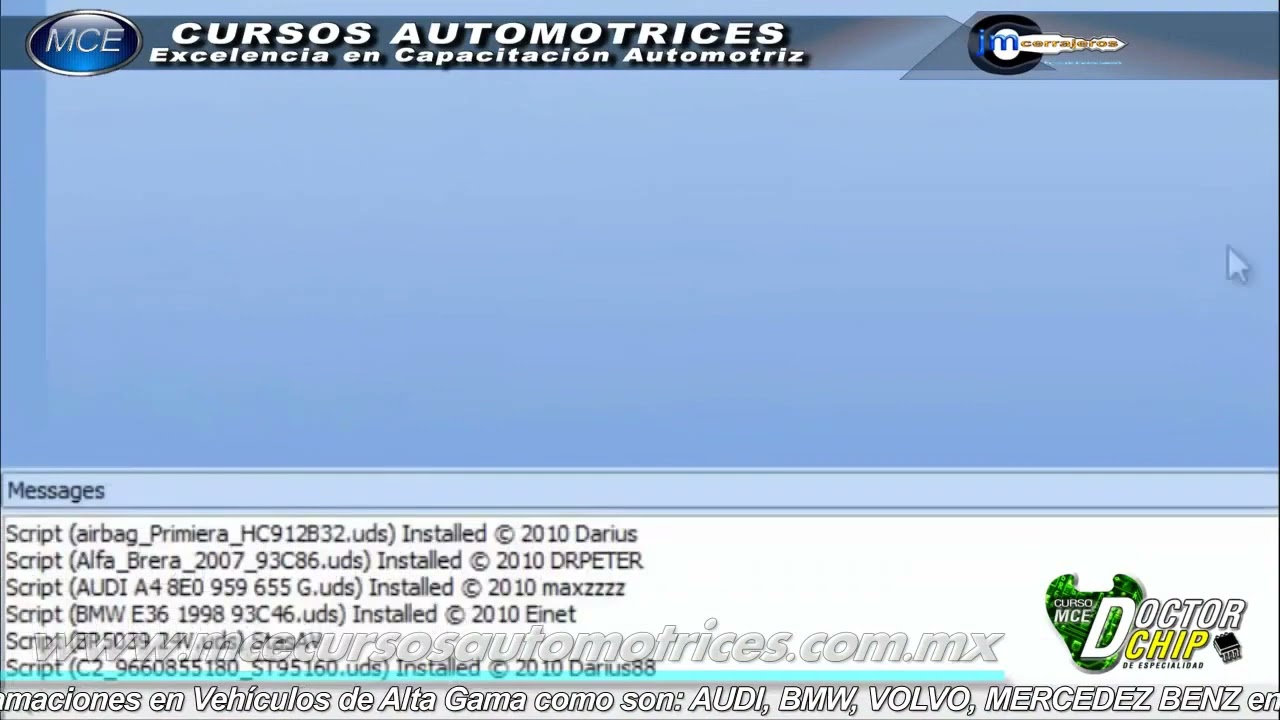 Curso de UPA Scripts instalacion tacho soft