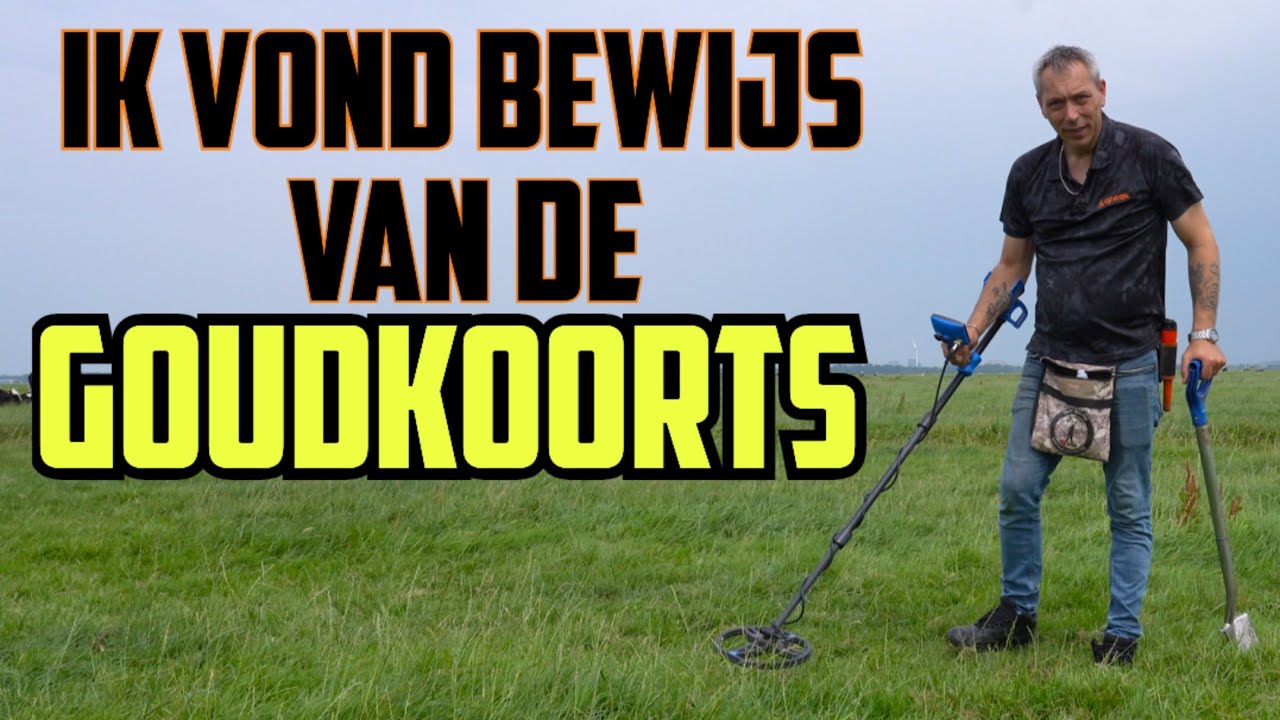 Met de metaaldetector naar een oude goudkoorts locatie