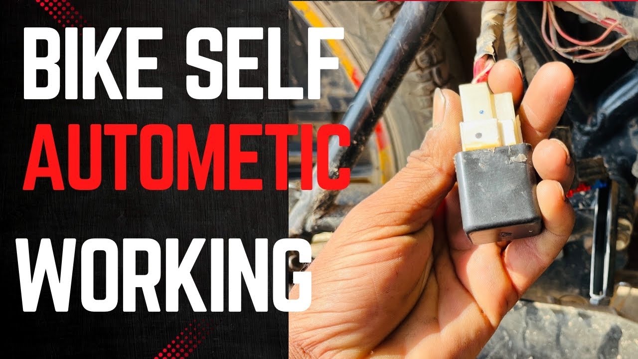 Bike ka self automatic work kar raha ha || bike Self automatic working without key on || bike self