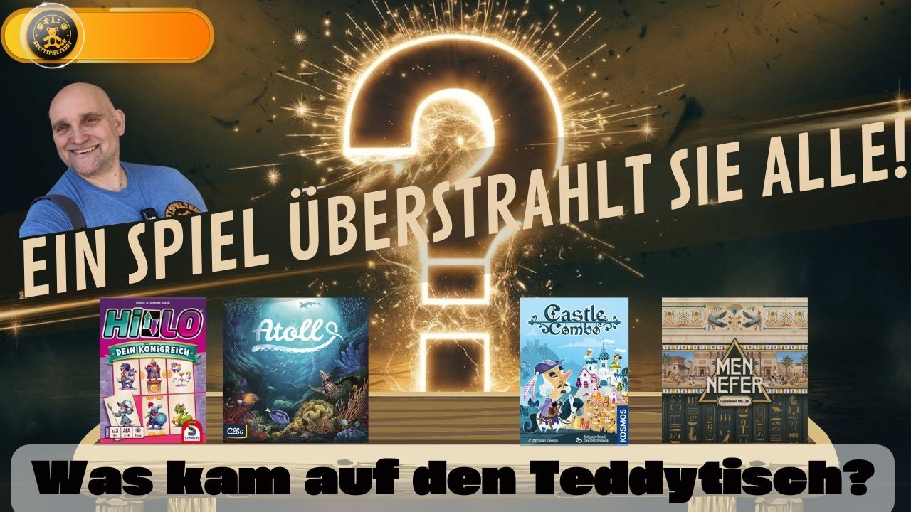 Was kam auf den Teddytisch? 4 Brettspiel-Neuheiten im Check – welches begeistert am meisten?
