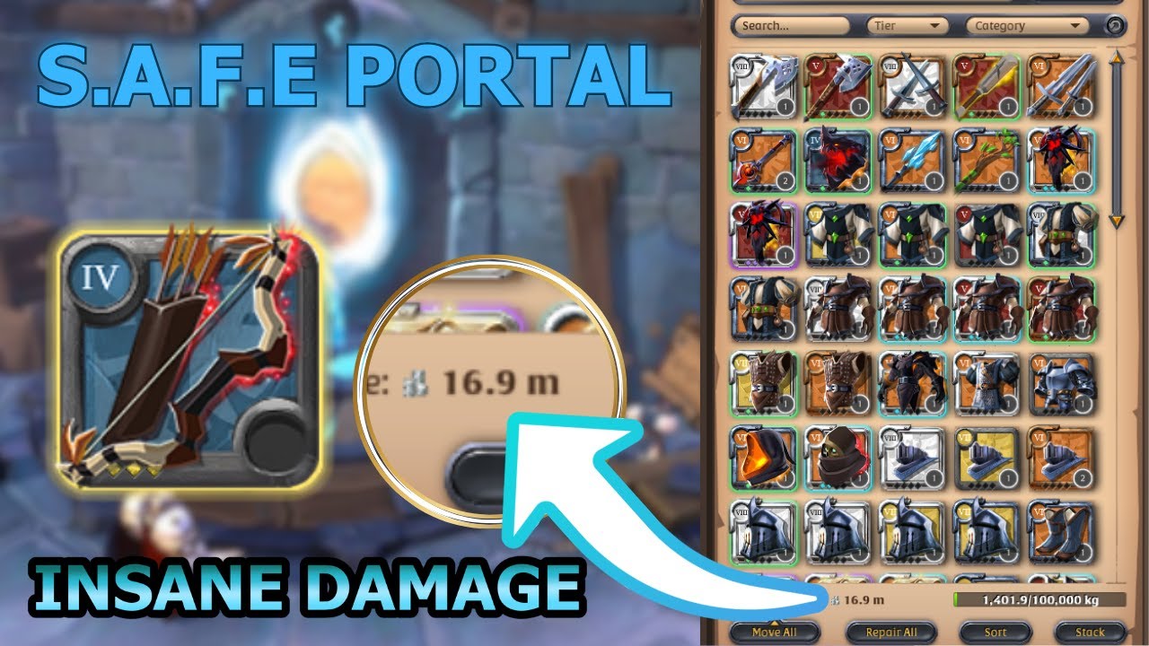 This Weapon is Totally Broken&hellip; Open World PvP (S.A.F.E portal)