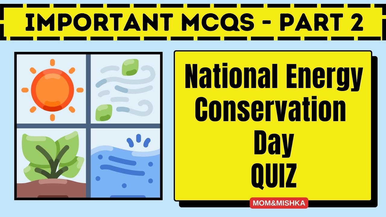 Energy Conservation Day Quiz in English | Power Quiz | Energy Quiz | 25 Most Important MCQs