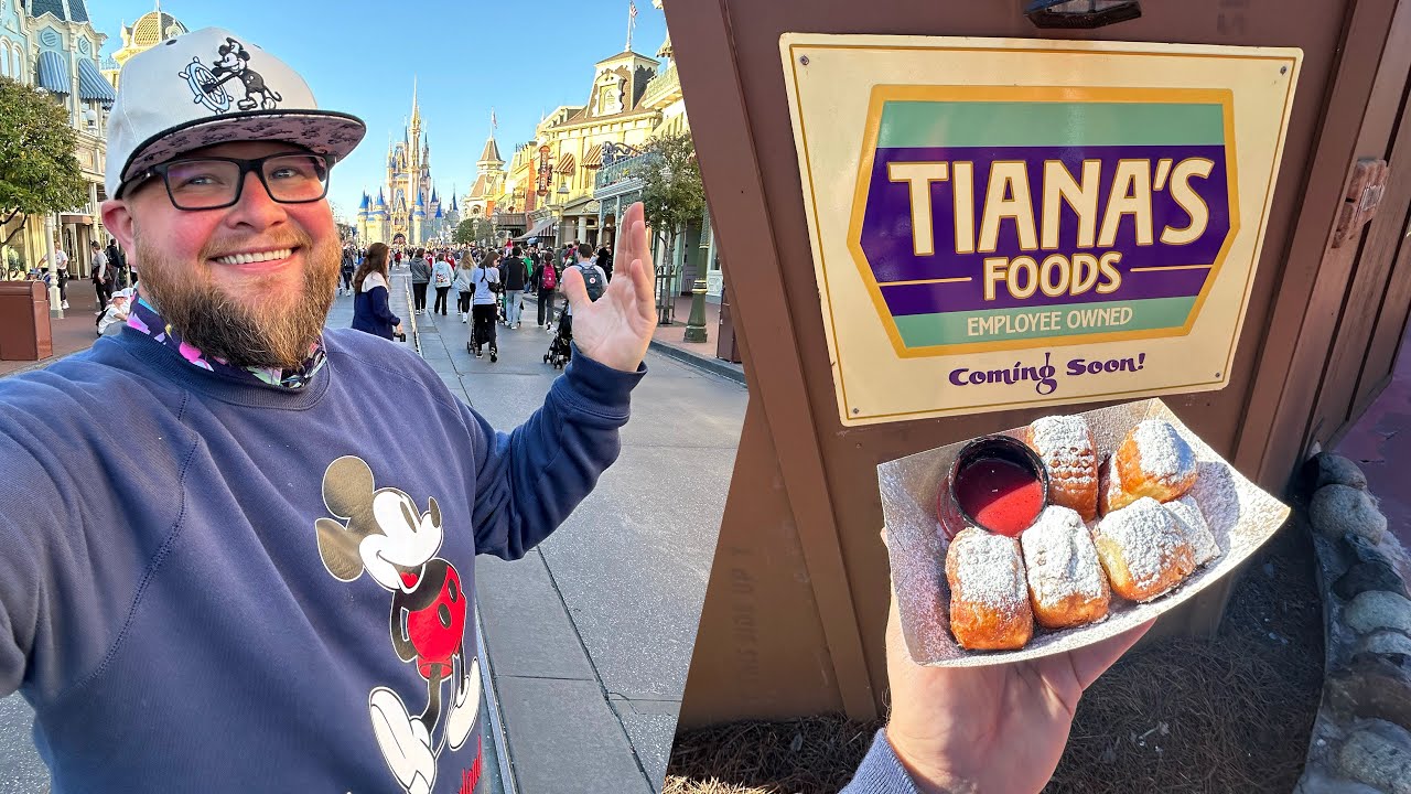 Disney’s Magic Kingdom | NEW Beignets In Frontierland & Tiana's Bayou Adventure | Disney World