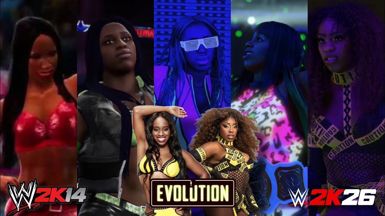 WWE 2K14-26 | NAOMI ENTRANCE EVOLUTION 