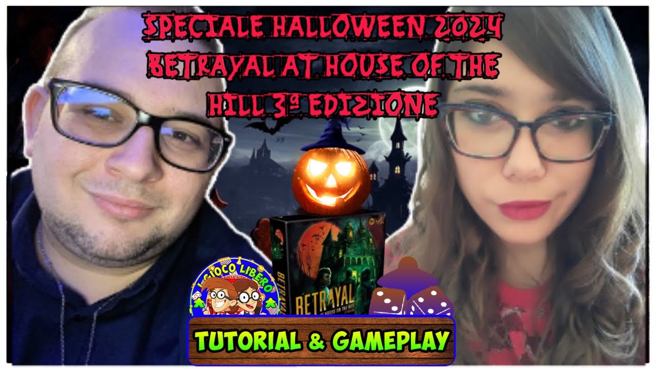 BETRAYAL AT HOUSE OF THE HILL 3ª ED. | Halloween 2024 🎃 | TUTORIAL & GAMEPLAY | Gioco Da Tavolo
