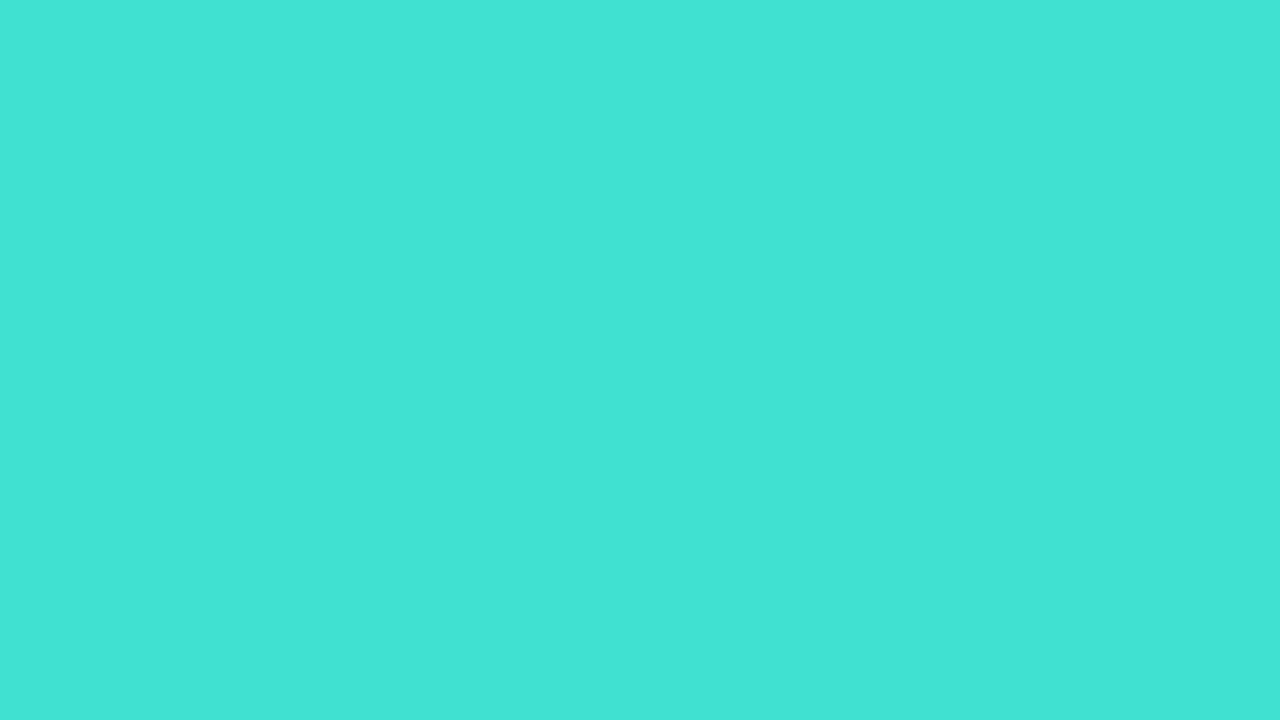 Turquoise Screen Color [10 Hours]
