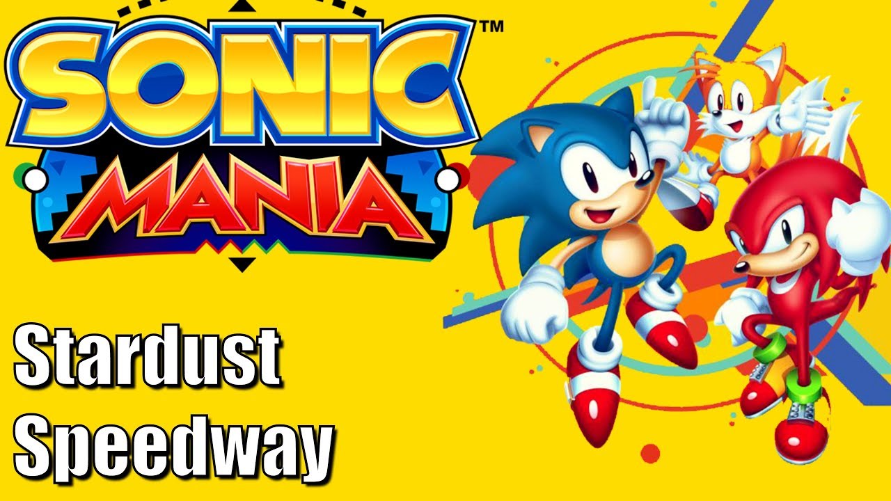 Sonic Mania - Stardust Speedway Zone - All Chaos Emeralds, No Deaths