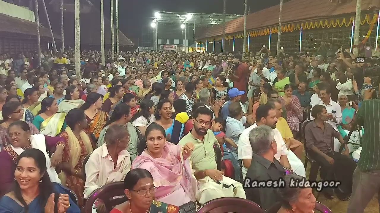 ആസ്വാദകർക്കരിലേക്കിറങ്ങി.... ❤️👌കിടങ്ങൂർ ശ്രീ സുബ്രഹ്മണ്യസ്വാമി ക്ഷേത്രത്തിലെ തിരുവുത്സവം 