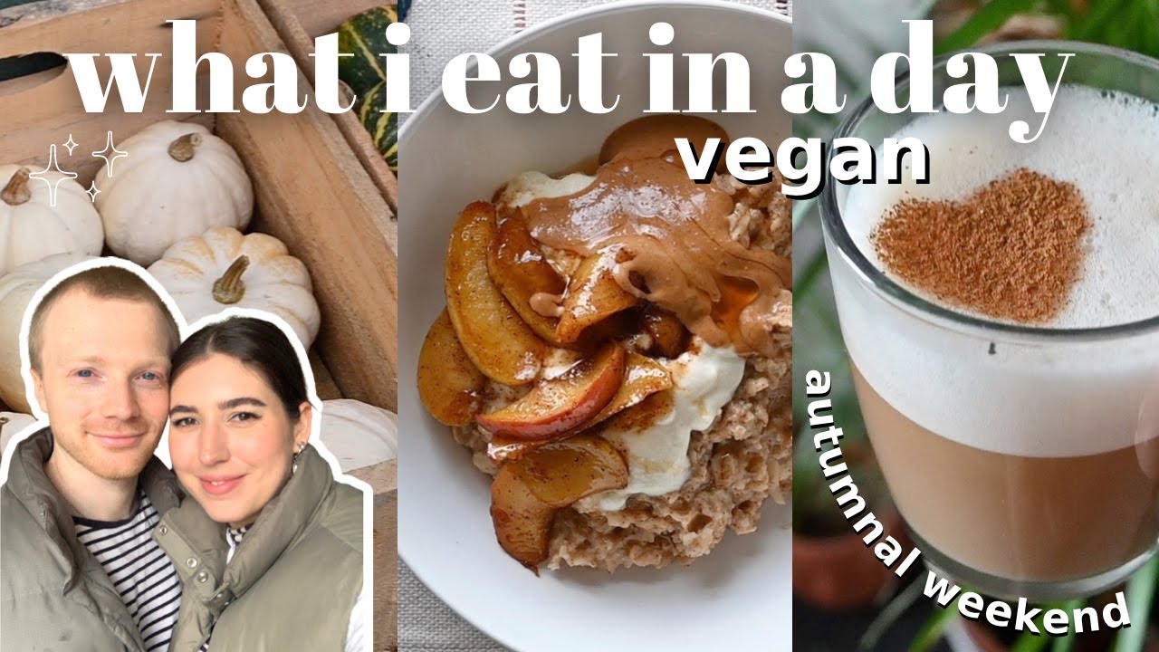 WHAT I EAT IN A DAY - Charity Shopping & Autumnal Vegan Meals