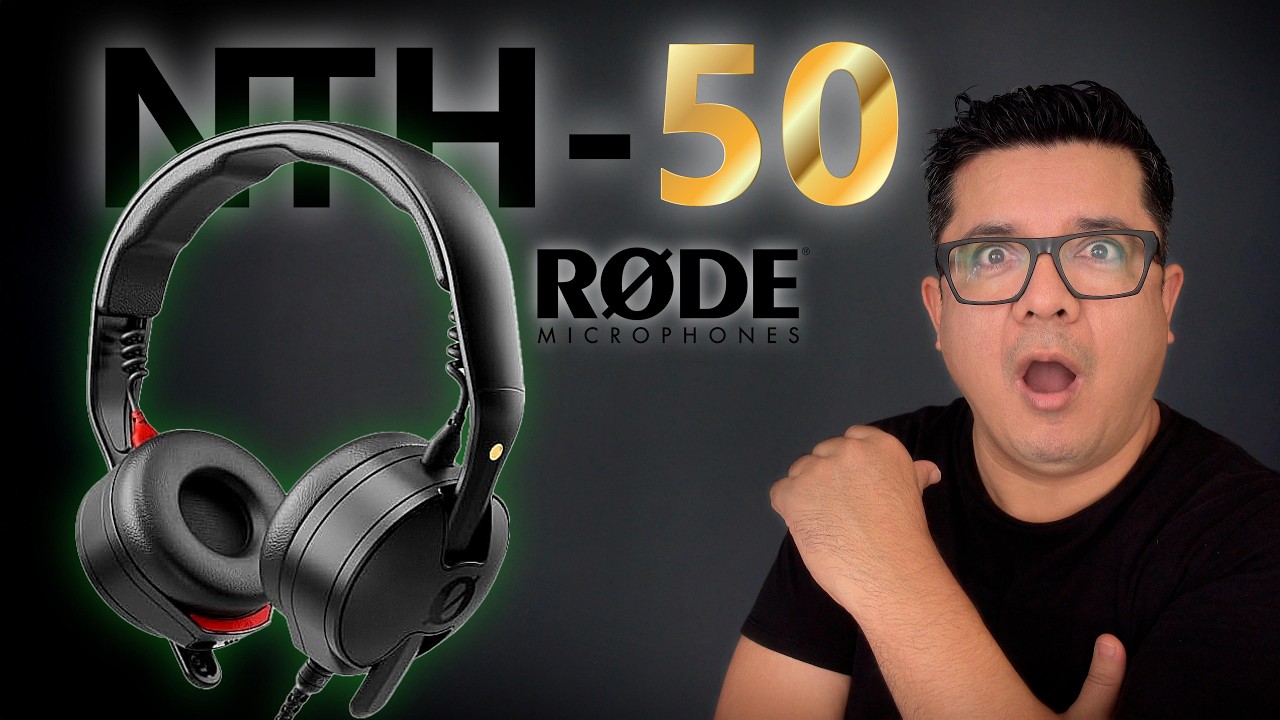 Nuevos RODE NTH-50 Audífonos de estudio profesionales /  Auriculares RØDE NTH‑50 Review en Español
