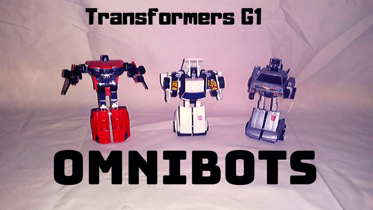 1980's Transformers G1 mail-in Omnibots set review mib