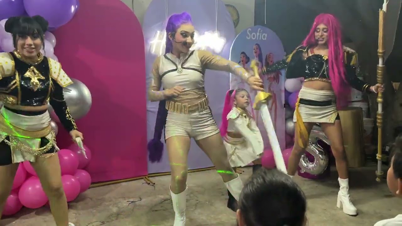 Show guerreras kpop ,fiesta de Chofi 5años
