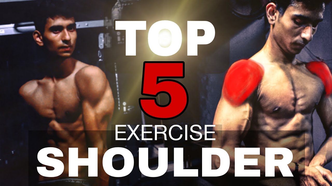 SHOULDER EXERCISE | TOP 5 | Muscle gain | Abhay kumar
