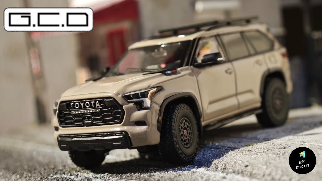 Toyota Sequoia TRD PRO by GCD 1/64 | UNBOXING and REVIEW