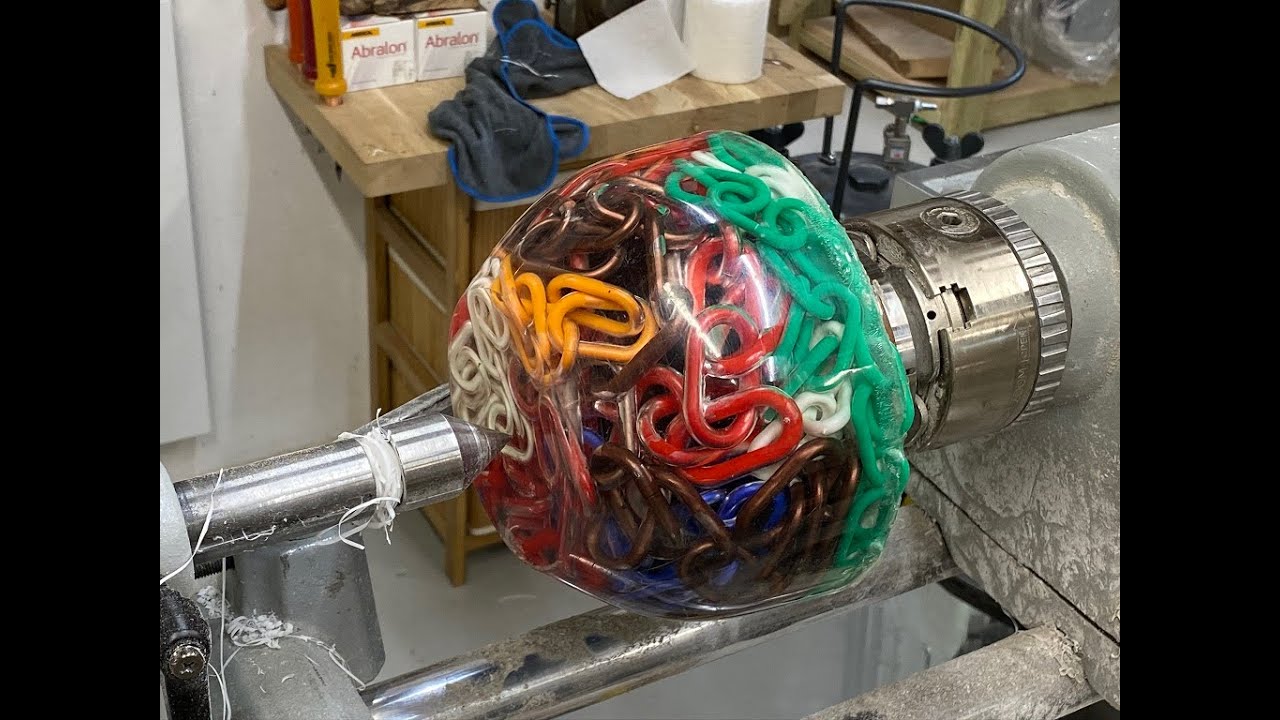 Plastic Chains & Epoxy Resin - Will It Stick?