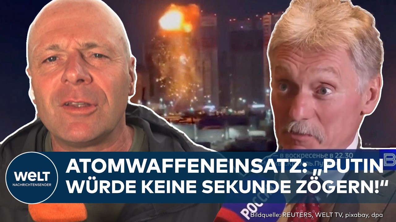 UKRAINE-KRIEG: Putin warnt vor dem &Auml;u&szlig;ersten! Atomwaffeneinsatz im Extremfall!