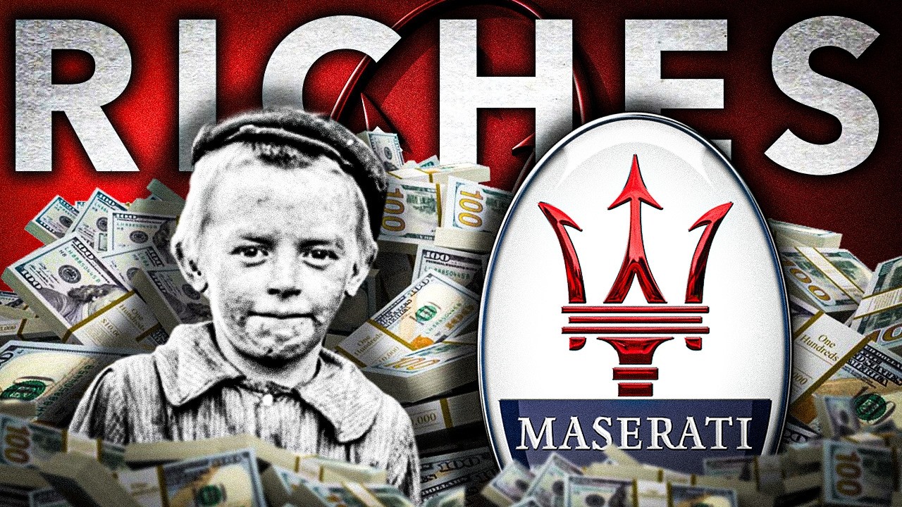 A POOR MAN'S SON ASSEMBLED A CAR and created a global brand | Alfieri Maserati | Wealth History