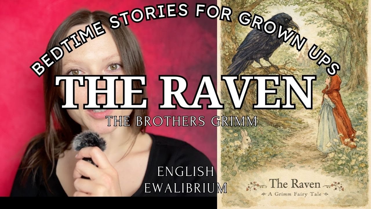 A Dark Grimm Fairy Tale to Fall Asleep To | The Raven 🕯️ Calm Bedtime Story