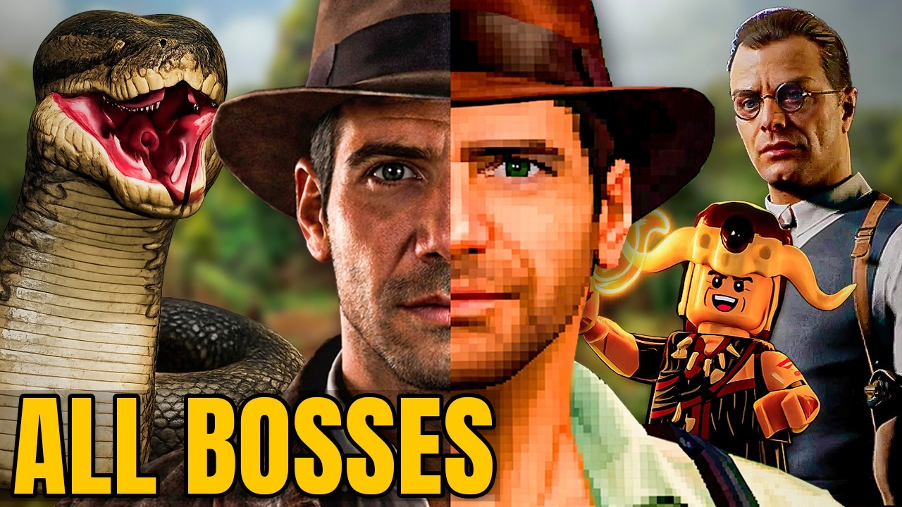 Every Boss Fight in Indiana Jones Games (2003–2025) | Complete Saga
