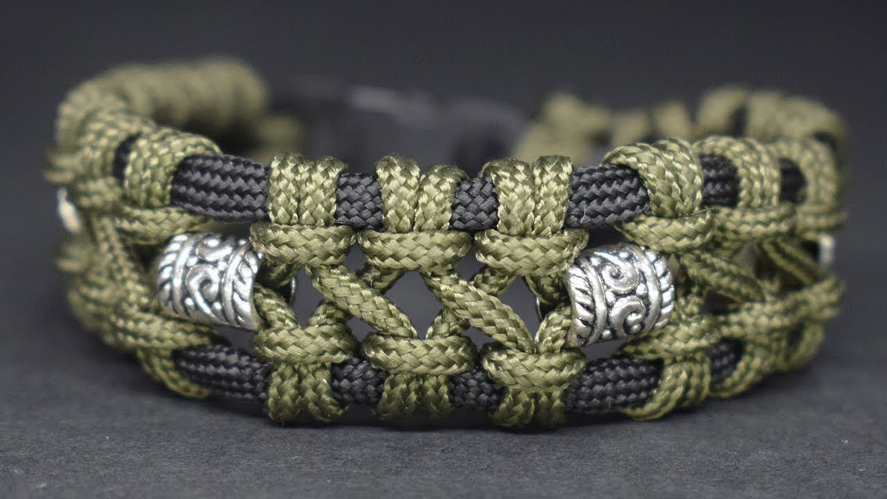 Pulsera paracord nudo nórdico