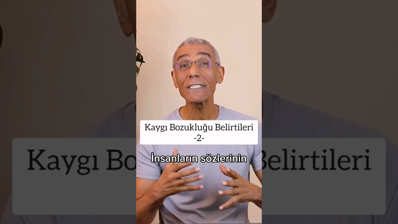 Kaygı Bozukluğu Belirtileri-2 Sen de bunları yaşıyor musun? #shorts #keşfet #anksiyete #kaygı