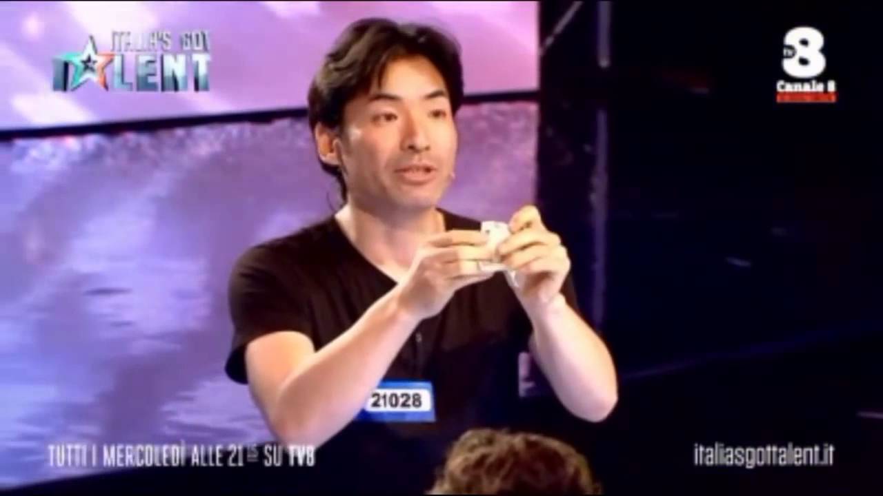Keiichi Iwasaki - Italia's got Talent 2016 - Magia