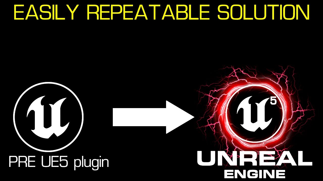 Rebuild any old plugin to any new version such as UE5.