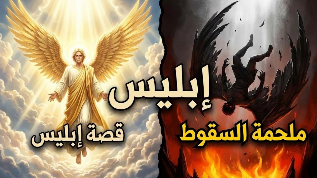 الفصول الخمسة لقصة إبليس: رحلة عزازيل من علياء السماوات إلى عروش الظلام.