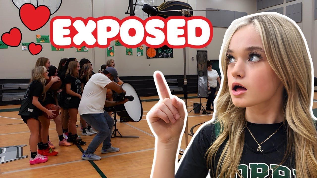 Basketball MEDIA DAY **HER SECRET Crush EXPOSED**😱😍