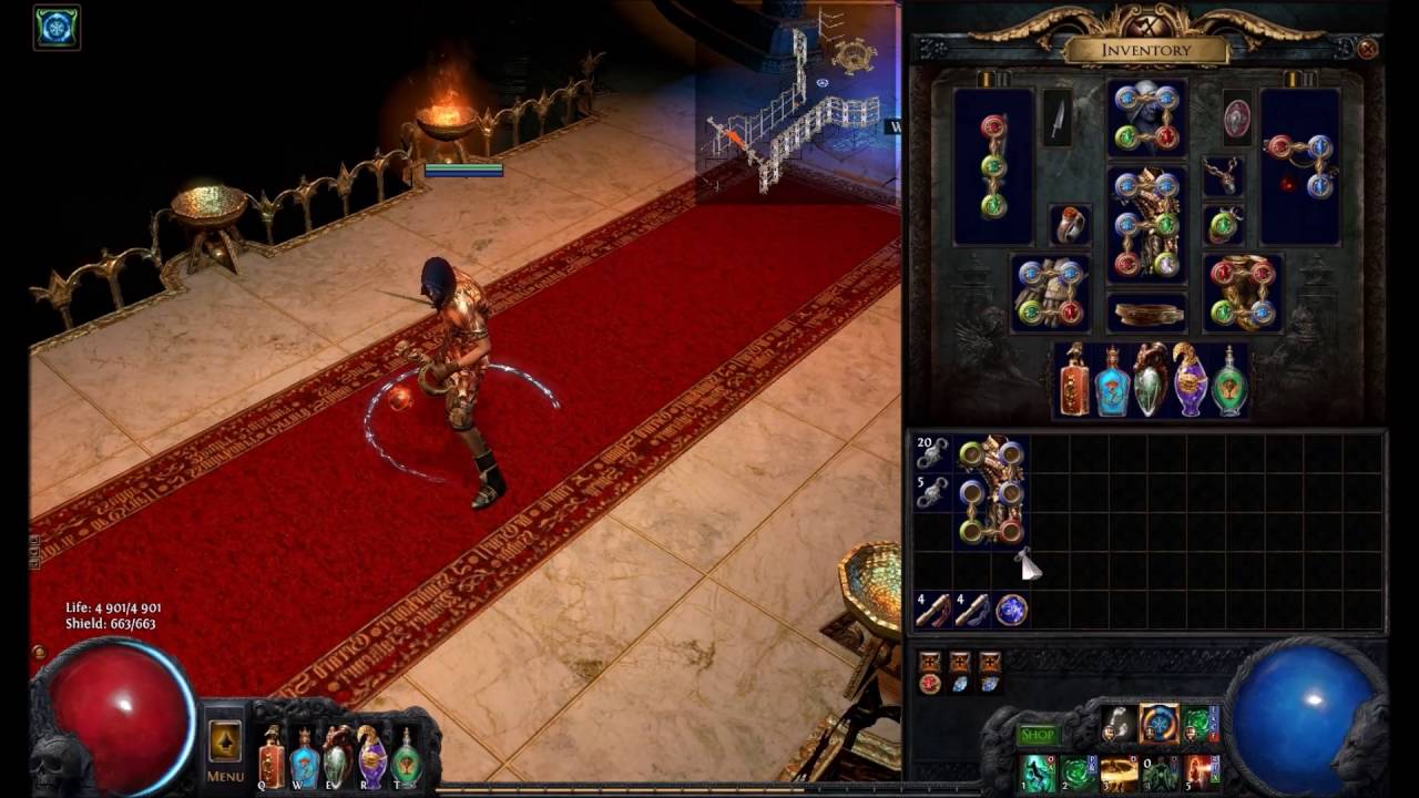 Path of Exile: Fusing my Carcass jack