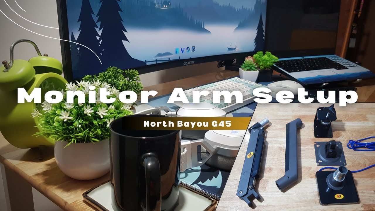North Bayou G45 arm quick setup with 34