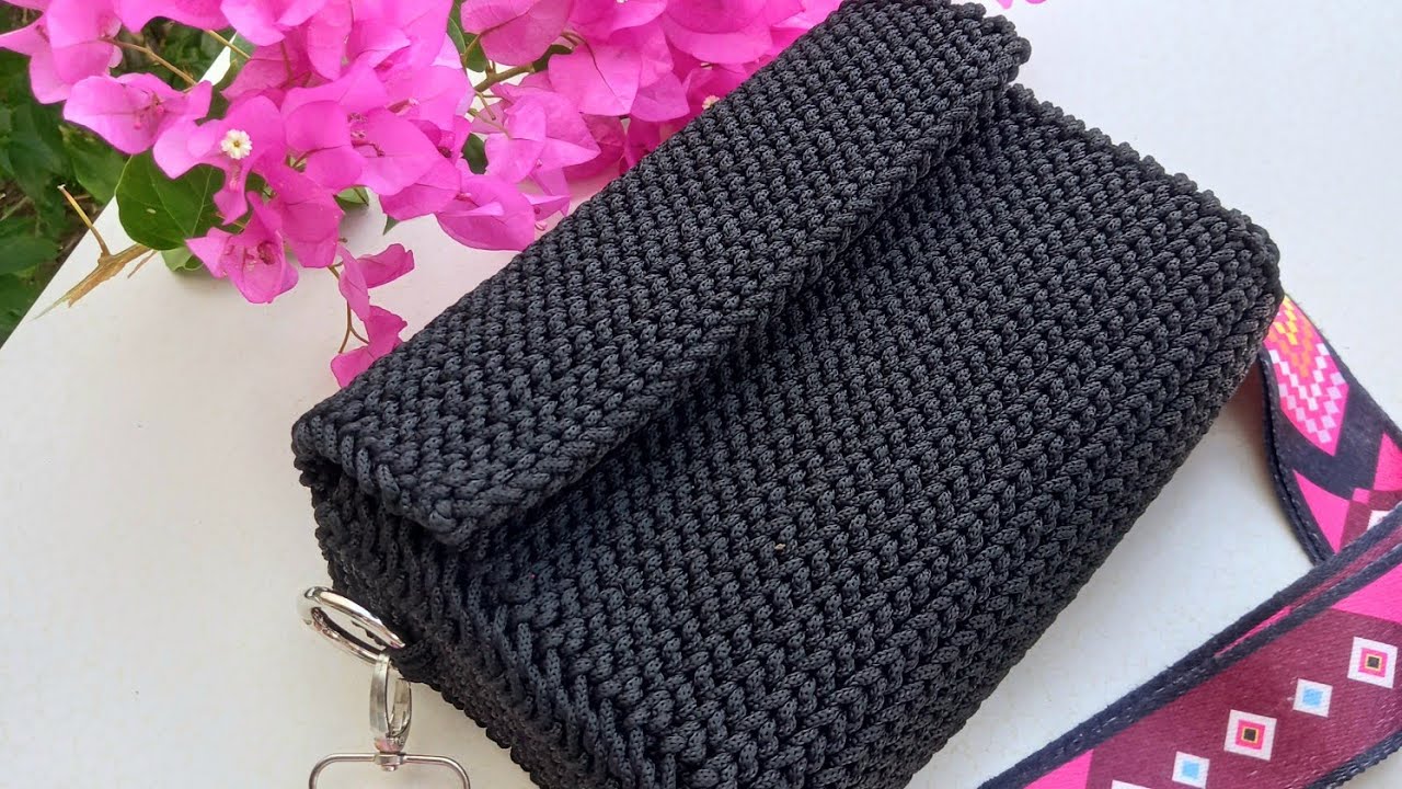 &ouml;rg&uuml; &ccedil;anta..polyester makrome &ccedil;anta &ouml;rg&uuml; tarifi. en rahat crossbody modeli.