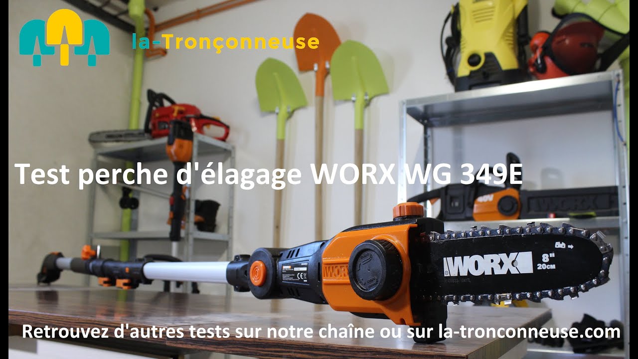 [Test] - Perche d'élagage Worx WG349E