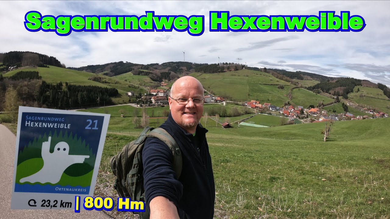 Sagenrundweg Hexenweible in Steinach (Ortenaukreis) über Welschensteinach u. Kambacher Hütte 🏠🌄👣🌲