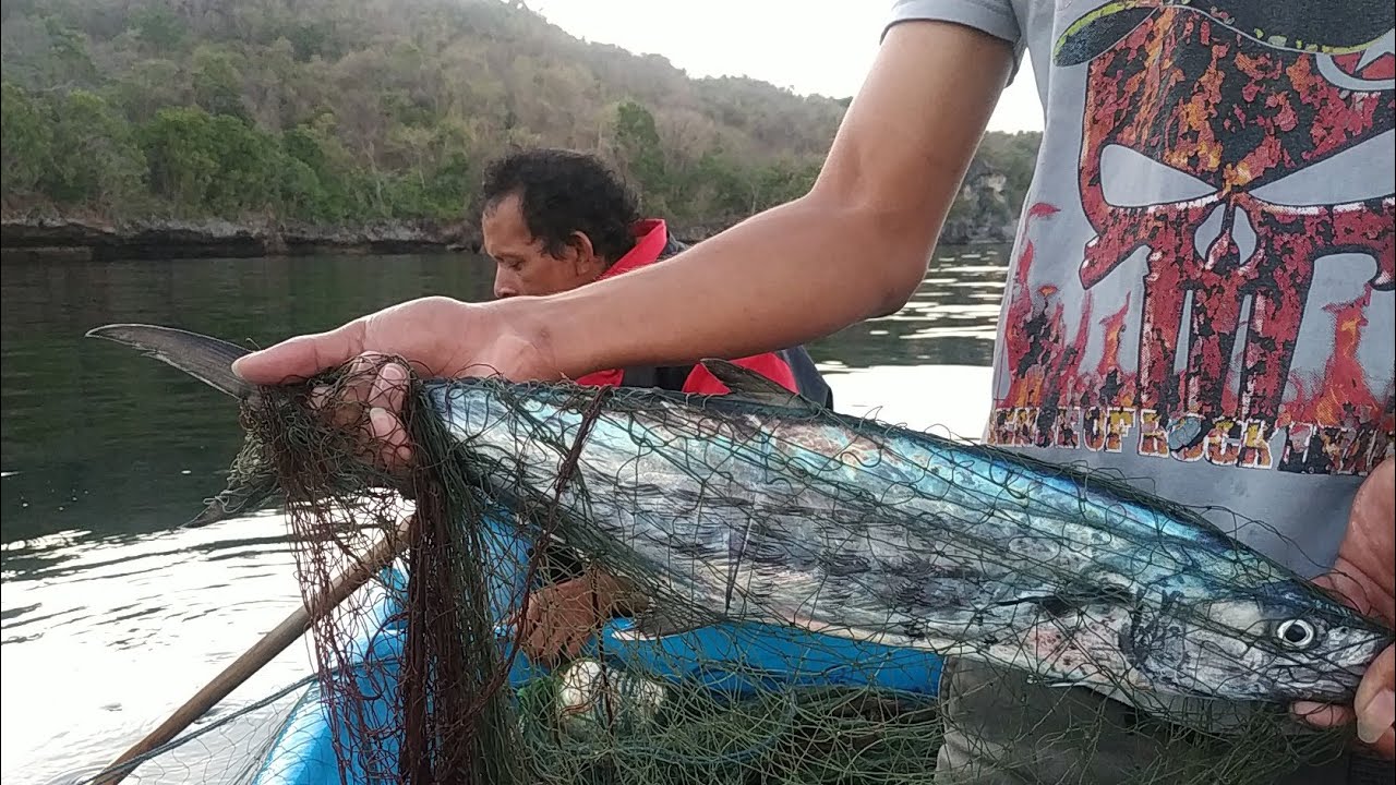 Jaring Ikan Tengiri pagi Hari