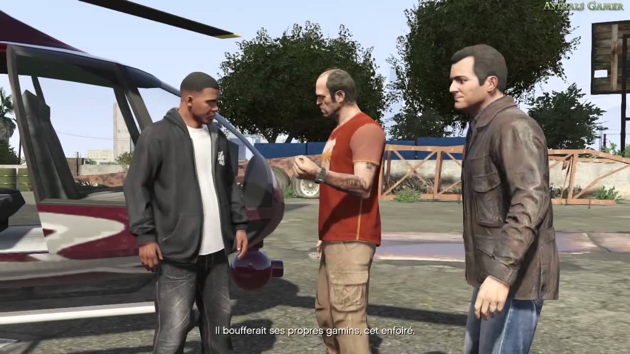 GTA V - Walkthrough #25 - A trois , c'est mieux - FR/HD
