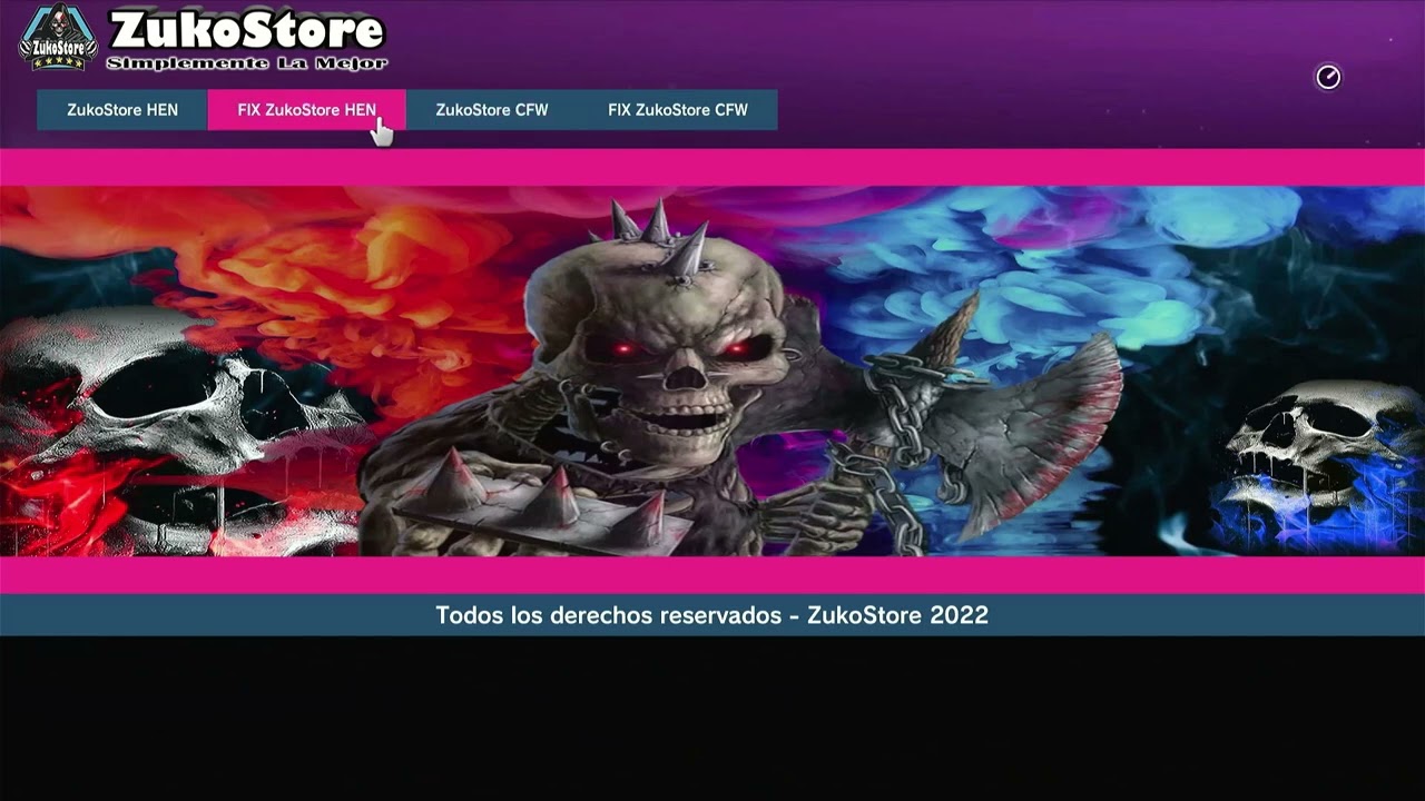 ZUKOSTORE V4.5 ULTIMA VERSION HFW 4.82-4.90