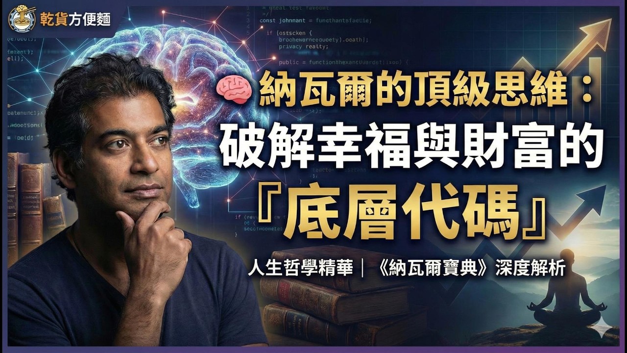 納瓦爾寶典：破解幸福與財富的底層代碼