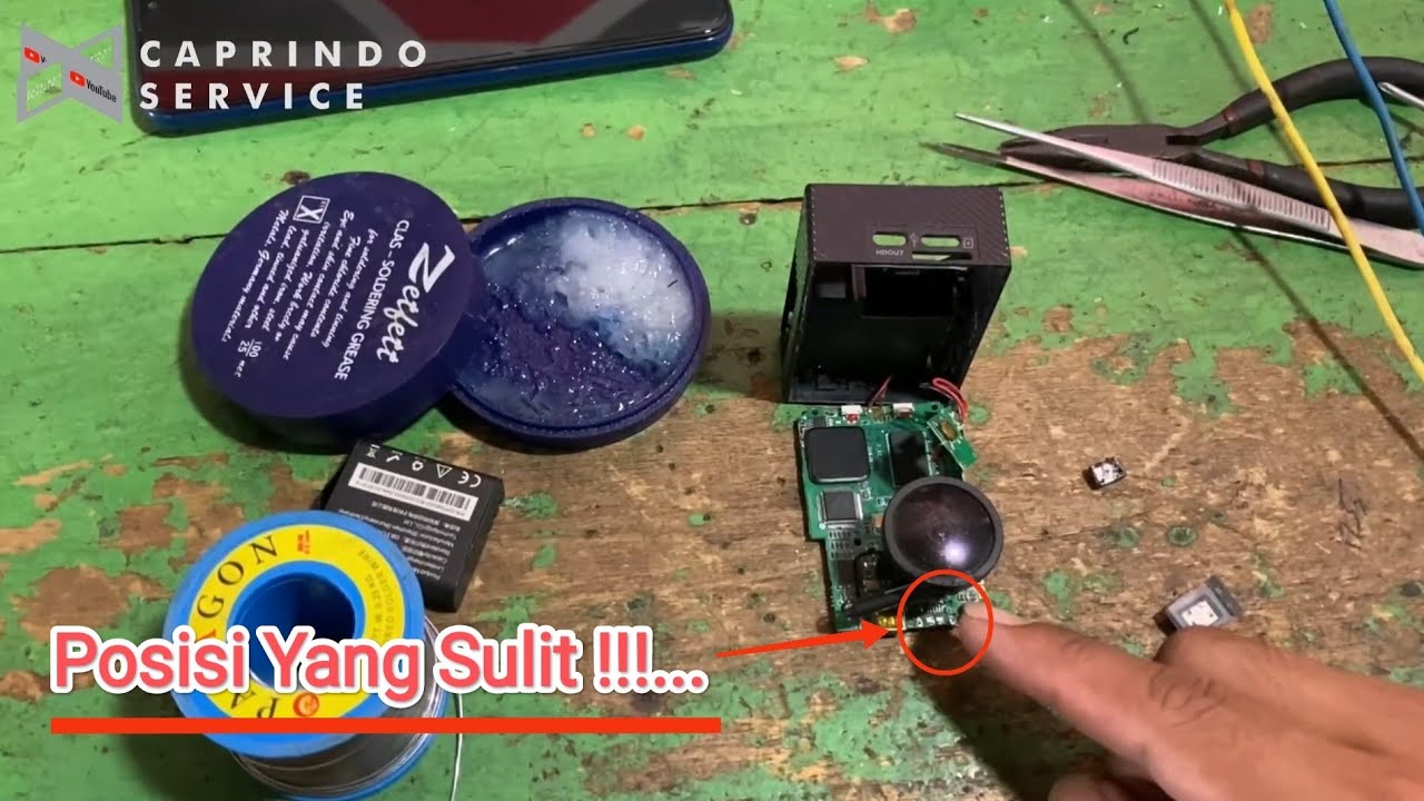 Action Cam Kogan Tidak Bisa Dicas