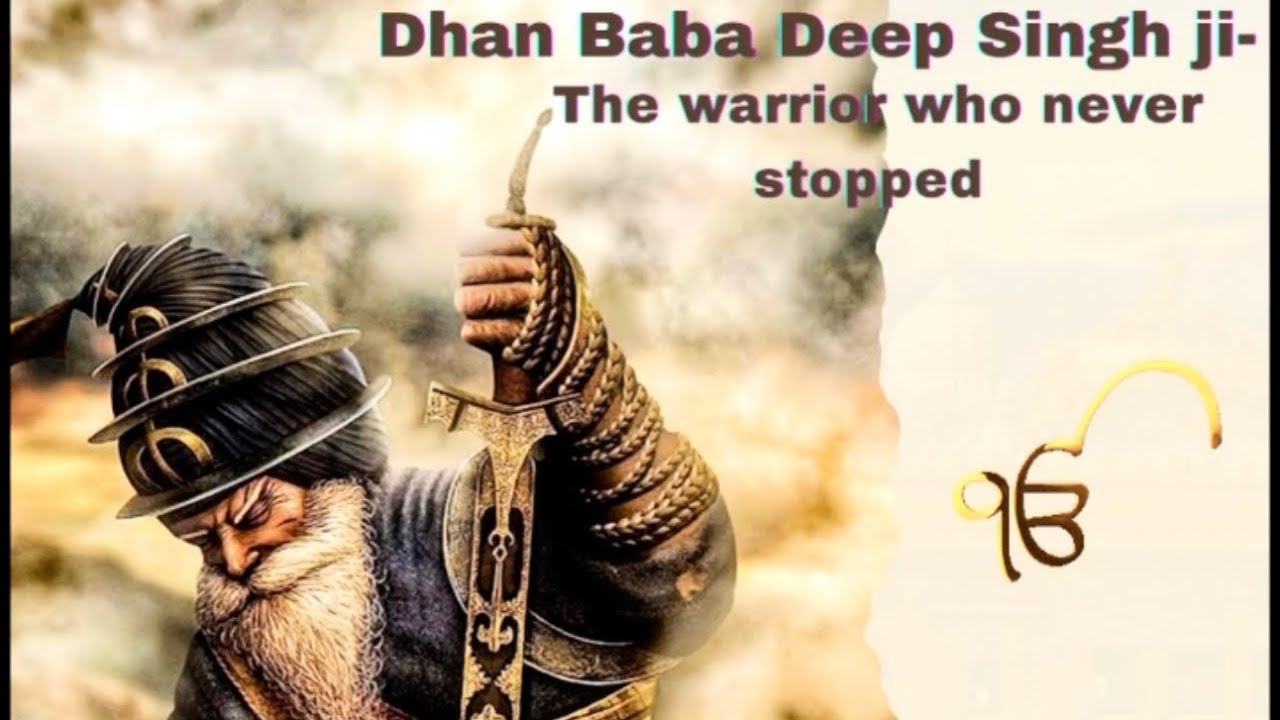 Dhan Baba Deep Singh ji-The warrior who never stopped ⚔️🔥 #dhandhanbabadeepsinghji #shaheed #sikh