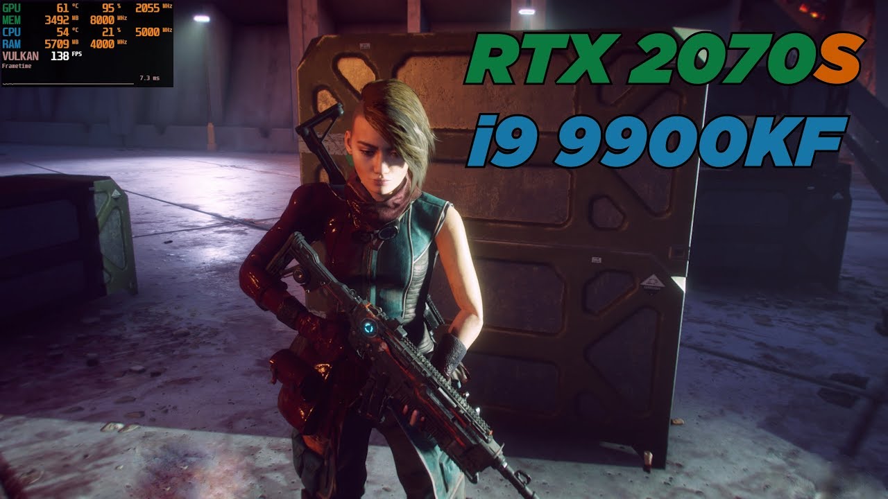 Rage 2 - i9 9900KF/RTX 2070 Super (1080p)