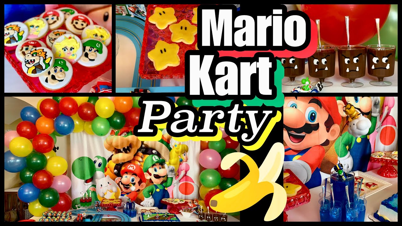 ВЕЧЕРИНКА В СТИЛЕ MARIO KART!! | Style My Sweets