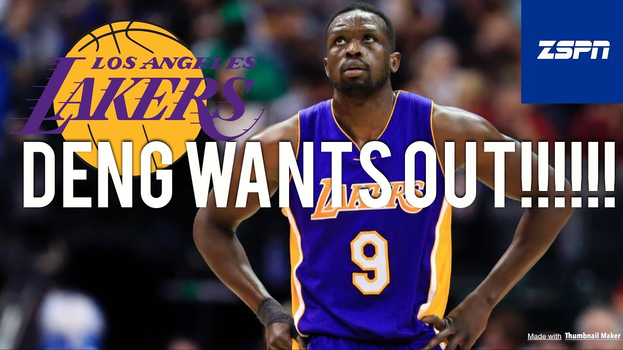 Luol Deng Seeking a Trade or Buyout from Lakers