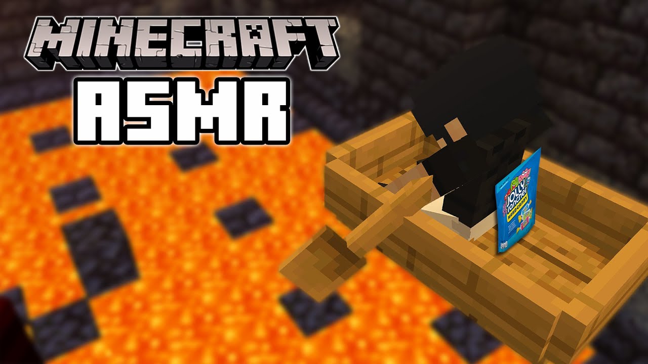 ASMR Hard Candy While Playing Minecraft